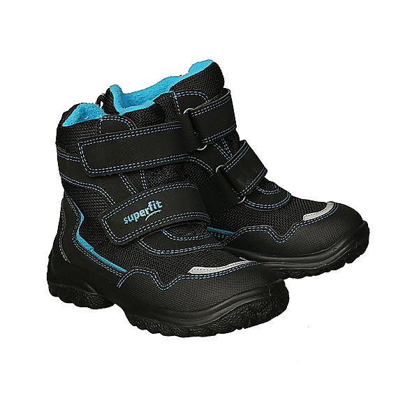 Superfit Winter-Boots SNOWCAT gefüttert in schwarz/blau