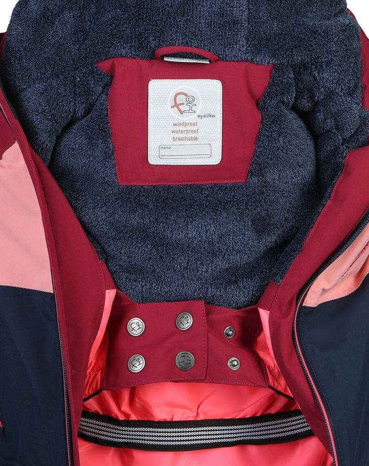 Winter-Funktionsjacke 3 MNS brombeere FISW SKI in