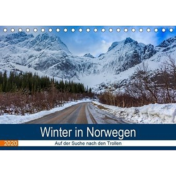 Winter in Norwegen (Tischkalender 2020 DIN A5 quer), IAM photography