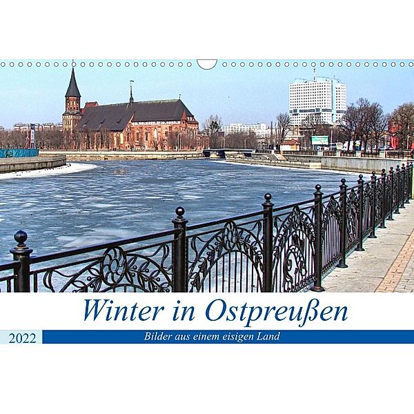 Winter in Ostpreußen - (Wandkalender 2022 DIN A3 quer), Henning von Löwis of Menar, Henning von Löwis of Menar
