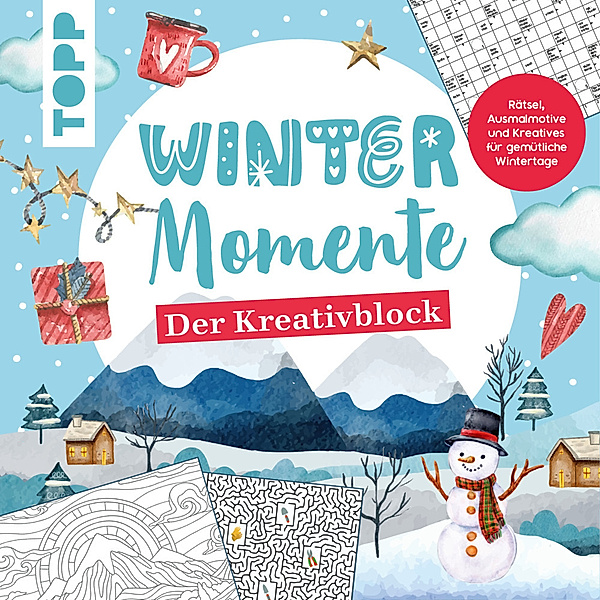 Winter-Momente. Der Kreativblock, frechverlag