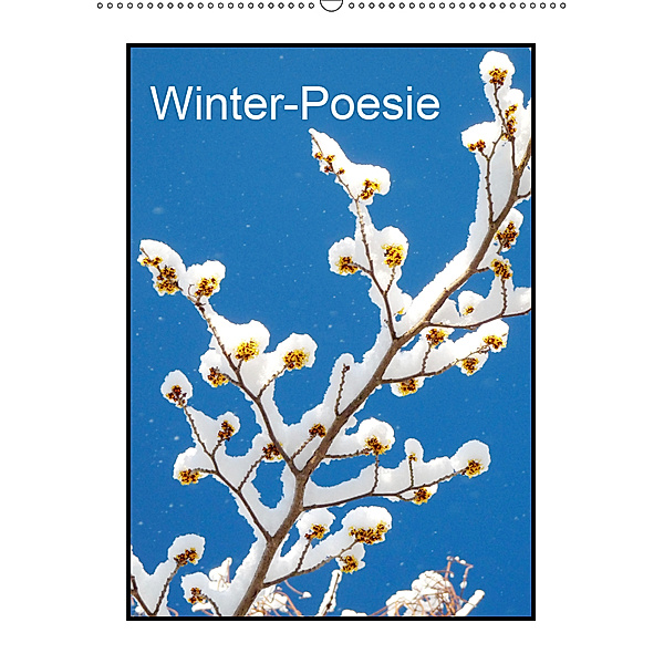 Winter-Poesie (Wandkalender 2019 DIN A2 hoch), Gisela Kruse