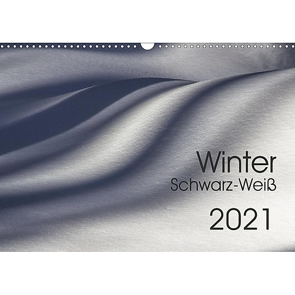 Winter Schwarz-Weiß (Wandkalender 2021 DIN A3 quer), Horst Eisele