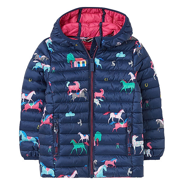 Tom Joule® Winter-Steppjacke PRINTED KINNAIRD in navy