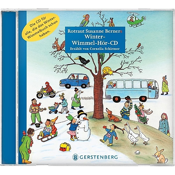 Winter-Wimmel-Hör-CD, 1 Audio-CD, Rotraut Susanne Berner, Wolfgang Von Henko, Ebi Naumann