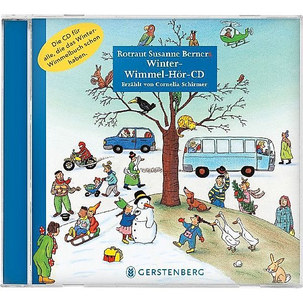 Winter-Wimmel-Hör-CD,1 Audio-CD, Rotraut Susanne Berner, Wolfgang Von Henko, Ebi Naumann