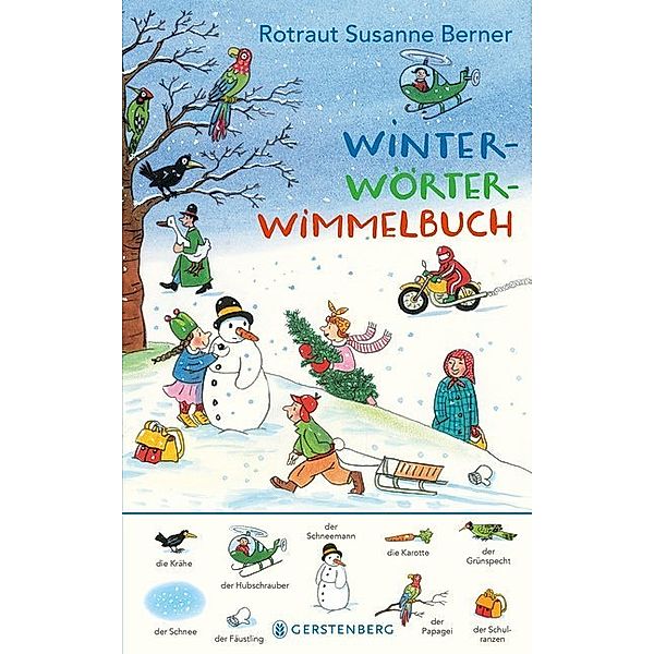 Winter-Wörter-Wimmelbuch, Rotraut Susanne Berner