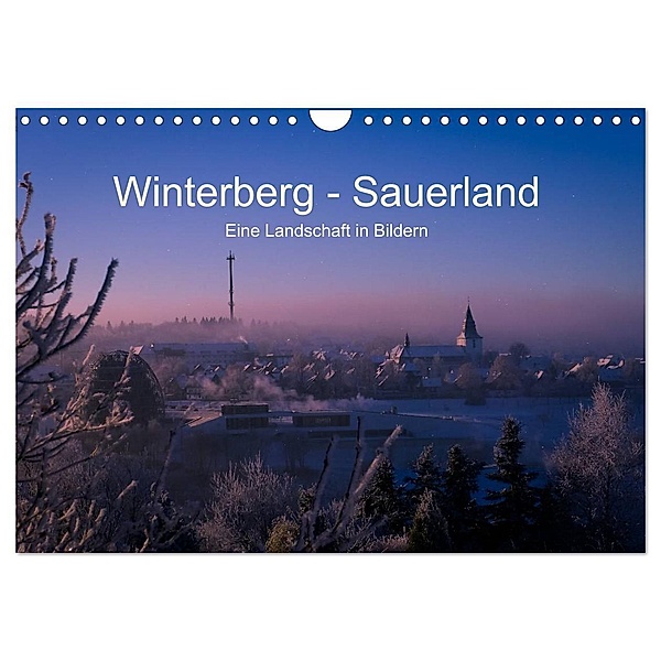 Winterberg - Sauerland - Eine Landschaft in Bildern (Wandkalender 2024 DIN A4 quer), CALVENDO Monatskalender, Dora Pi