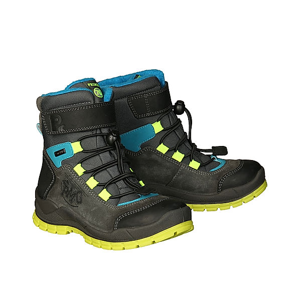 Primigi Winterboots PHHGT MULTI gefüttert in anthrazit/lime