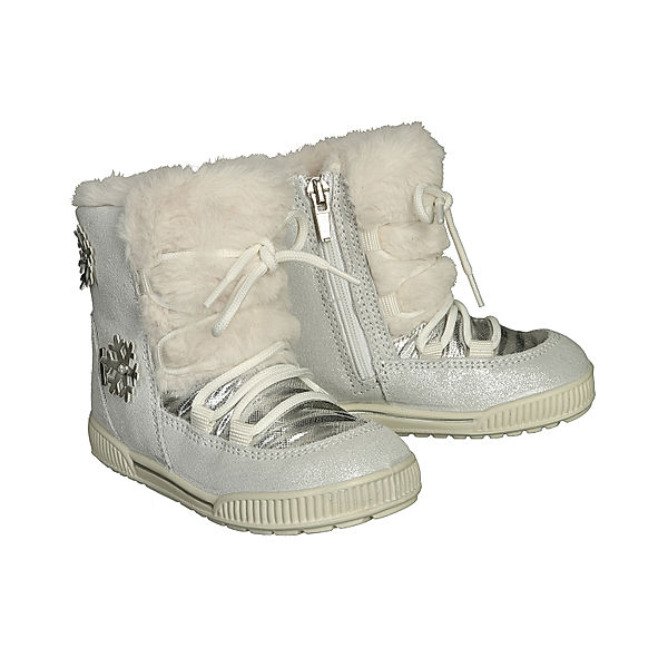 Primigi Winterboots RIDE GTX LANA mit Zipper in silber/creme