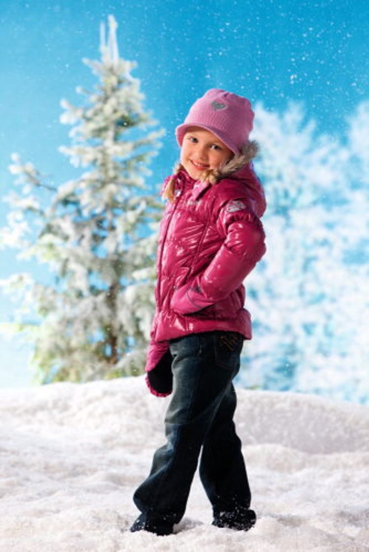 Winterjacke für Mädchen, himbeerrot, Größe 98 104 | Weltbild.de