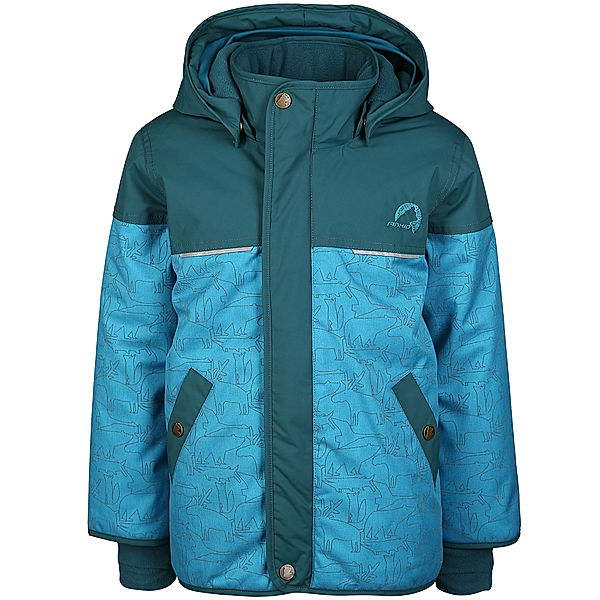 finkid Winterjacke KOIRA ICE in mosaic/deep teal