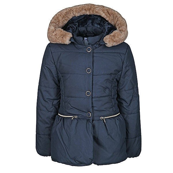 Mayoral Winterjacke LITTLE MISS mit Kunstfell in dark navy