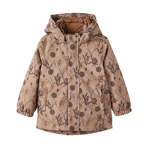 Lil' Atelier Winterjacke NMFLASNOW AOP in sinopia fresco