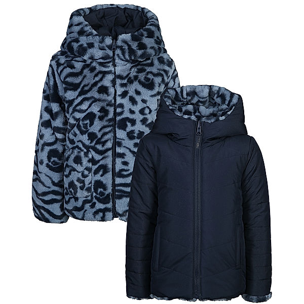 Boboli Winterjacke TIGER zum Wenden in marine