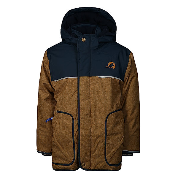 finkid Winterjacke TUNTURI ICE in cinnamon/navy