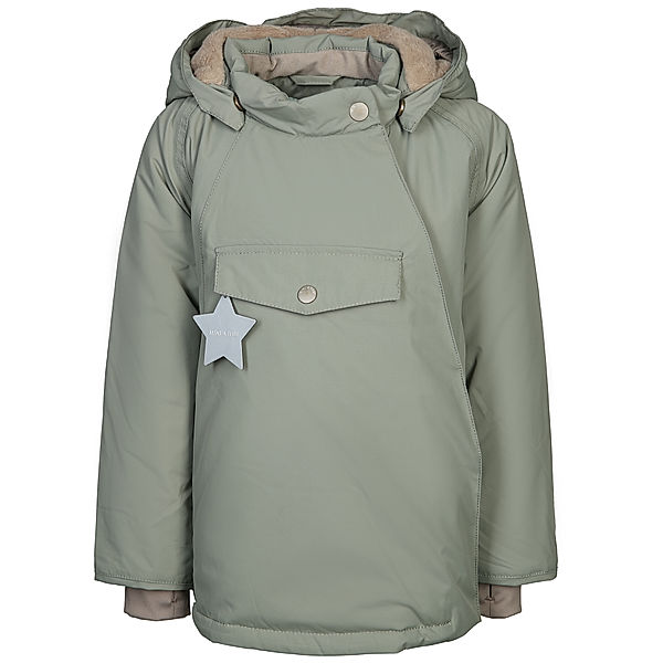 MINI A TURE Winterjacke WANG mit Kunstfell in vert