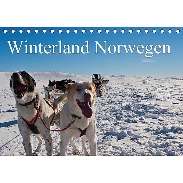 Winterland Norwegen (Tischkalender 2018 DIN A5 quer), Paul Linden