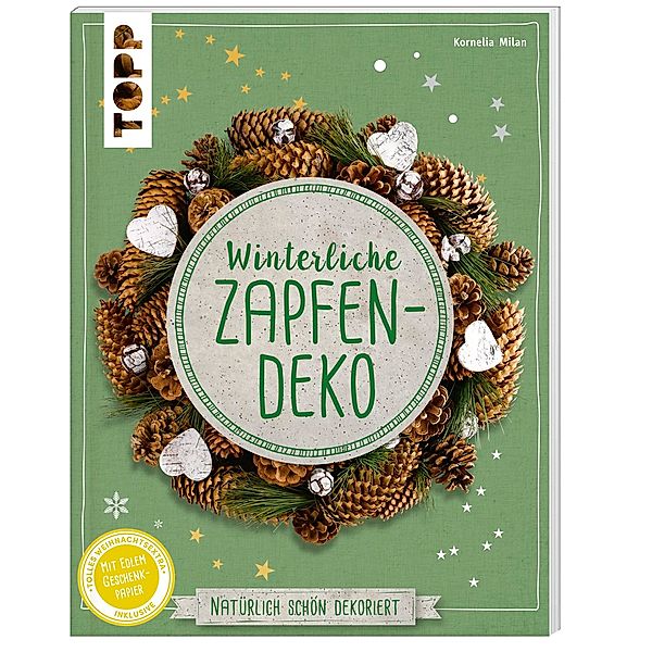 Winterliche Zapfendeko, Kornelia Milan