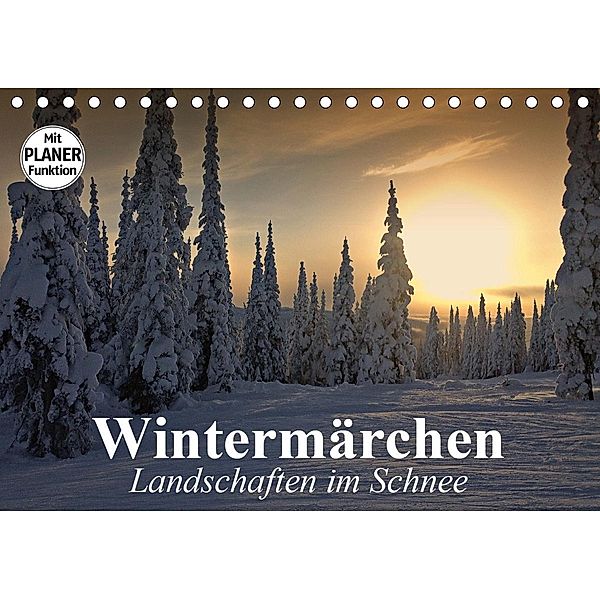 Wintermärchen. Landschaften im Schnee (Tischkalender 2020 DIN A5 quer), Elisabeth Stanzer