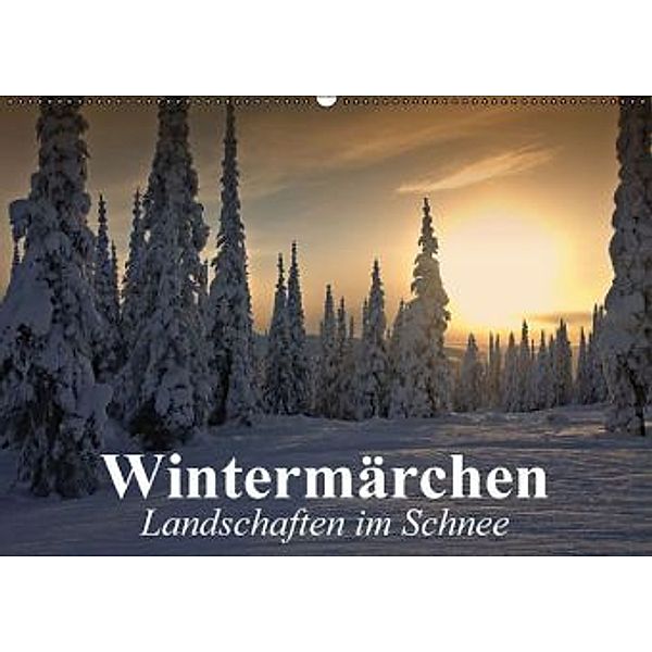 Wintermärchen Landschaften im Schnee (Wandkalender 2016 DIN A2 quer), Elisabeth Stanzer