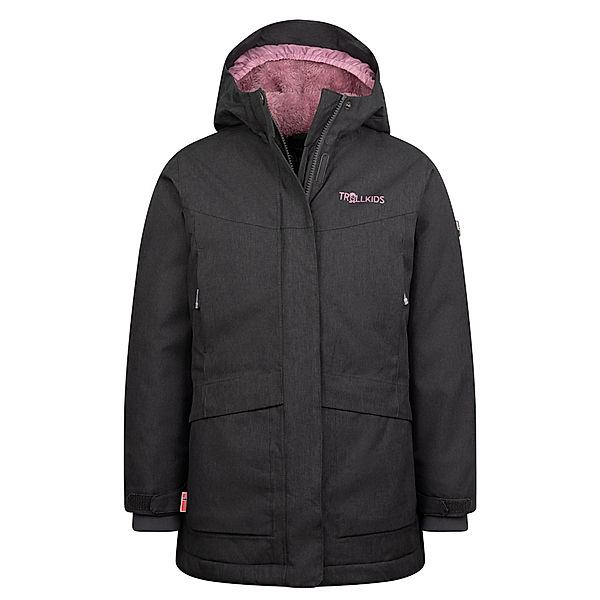 TROLLKIDS Wintermantel OSLO COAT PRO in anthracite/mauve