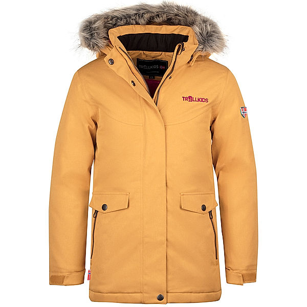 TROLLKIDS Wintermantel OSLO COAT XT in honey/fireberry