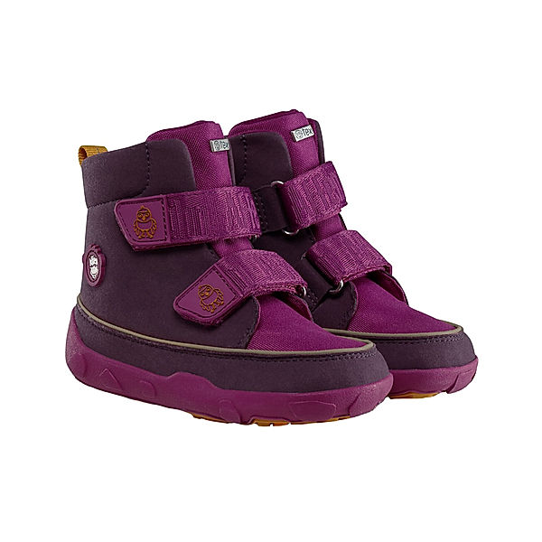 Affenzahn Winterstiefel CHAMUDE COMFY VOGEL in bordeaux