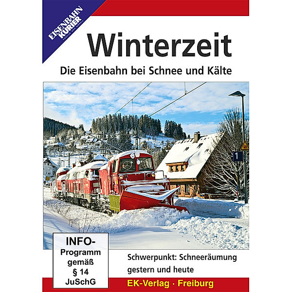 Winterzeit - Die Eisenbahn bei Schnee und Kälte,DVD-Video