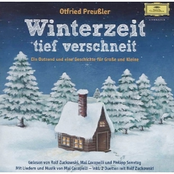Winterzeit, tief verschneit, 2 Audio-CDs, Otfried Preussler
