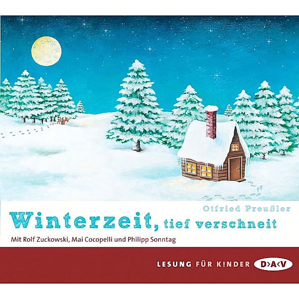Winterzeit, tief verschneit, 2 Audio-CDs, Otfried Preußler
