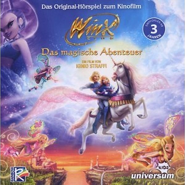 Winx Club 3D, Das magische Abenteuer, 1 Audio-CD, Winx Club 3D-Hörspiel