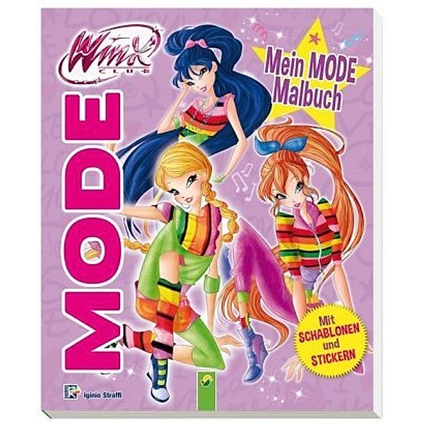 Winx Club - Mein Mode-Malbuch (lila)