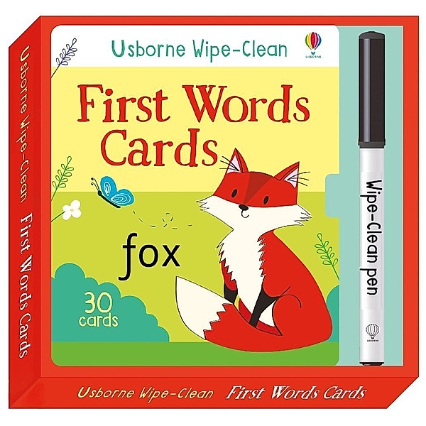 Wipe-clean Cards / Wipe-clean First Words Cards, Felicity Brooks