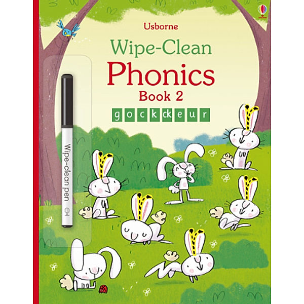 Wipe-clean Phonics book, Mairi Mackinnon