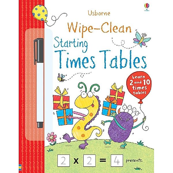 Wipe-clean Starting Times Tables, Jessica Greenwell