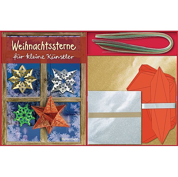 Wir basteln Weihnachtssterne, Bastelset, Norbert Pautner