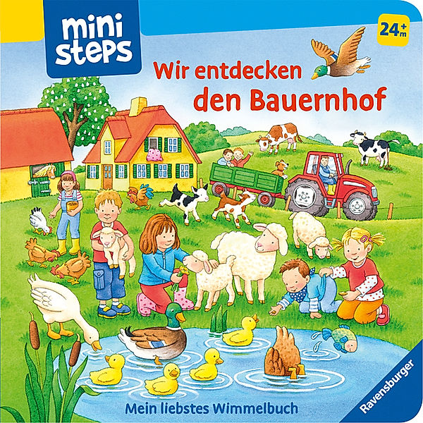 Wir entdecken den Bauernhof. Mein liebstes Wimmelbuch, Sandra Grimm