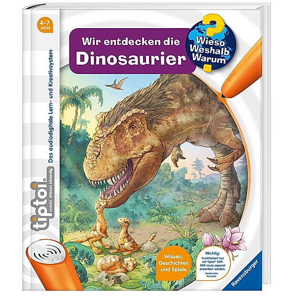 Wir entdecken die Dinosaurier / Wieso? Weshalb? Warum? tiptoi® Bd.24, Inka Friese