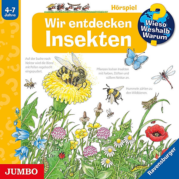 Wir entdecken Insekten,Audio-CD, Angela Weinhold