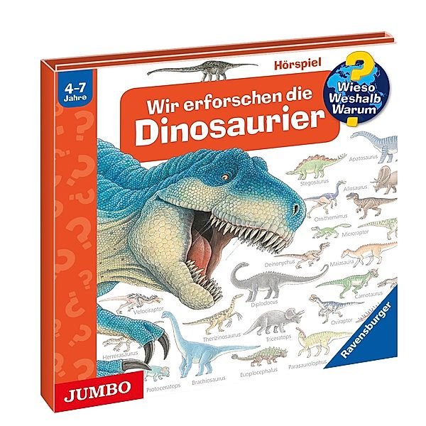 Wir erforschen die Dinosaurier,Audio-CD, Angela Weinhold