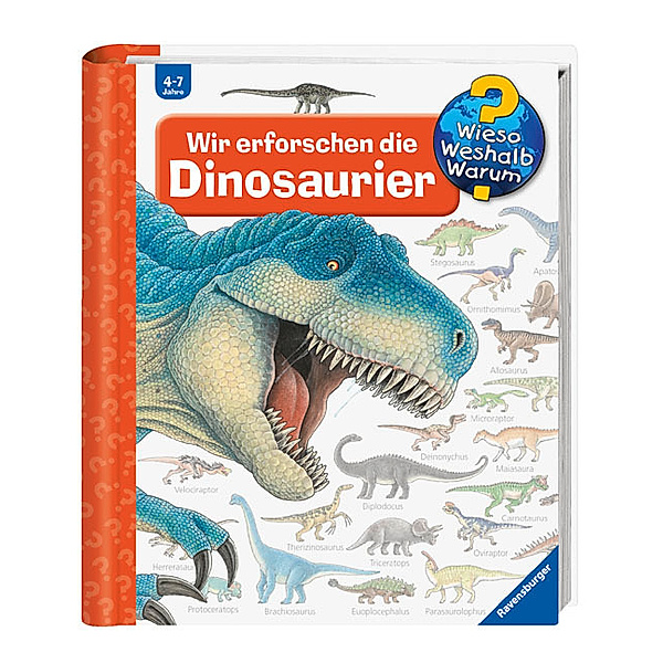Wir erforschen die Dinosaurier / Wieso? Weshalb? Warum? Bd.55, Angela Weinhold