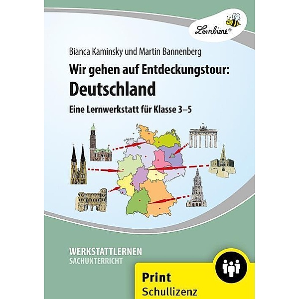 Wir gehen auf Entdeckungstour: Deutschland, m. 1 CD-ROM, m. 1 Beilage, Martin Bannenberg