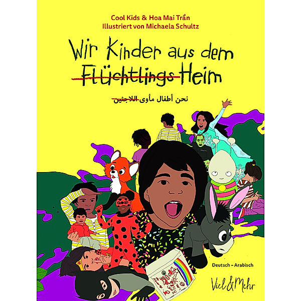 Wir Kinder aus dem (Flüchtlings)Heim, Deutsch-Arabisch