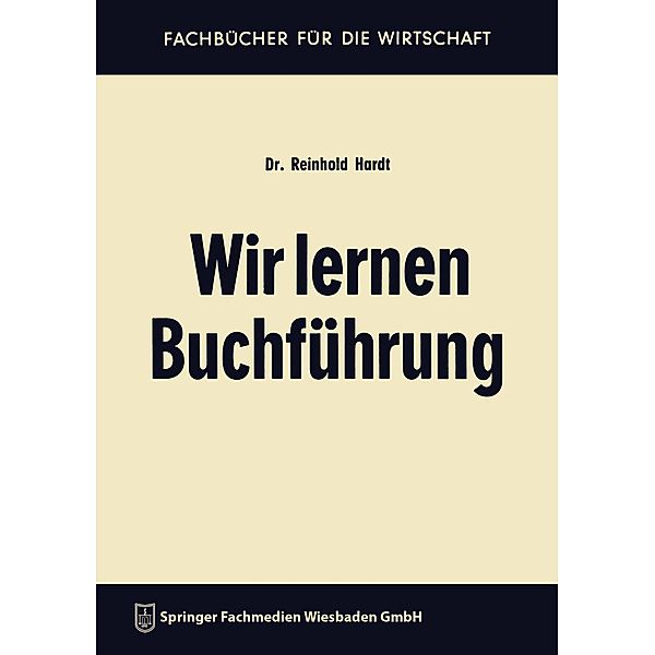 Wir lernen Buchführung, Reinhold Hardt