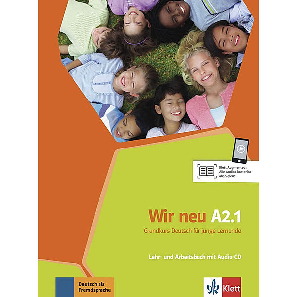 Wir neu - Grundkurs Deutsch für junge Lernende / A2.1 / Lehr- und Arbeitsbuch mit Audio-CD, Eva-Maria Jenkins-Krumm