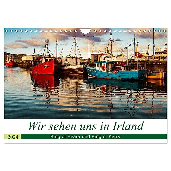 Wir sehen uns in Irland - Ring of Beara und Ring of Kerry (Wandkalender 2024 DIN A4 quer), CALVENDO Monatskalender, Christoph Schoder