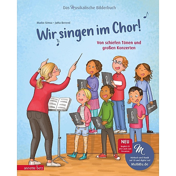 Wir singen im Chor! (Das musikalische Bilderbuch mit CD), Marko Simsa