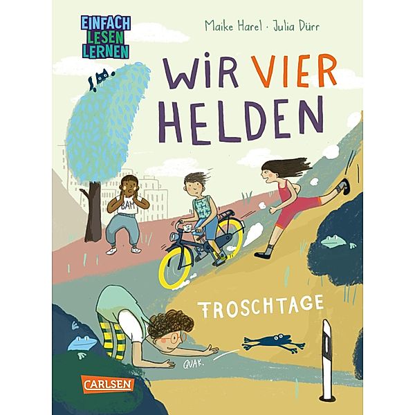 Wir vier Helden: Froschtage, Maike Harel