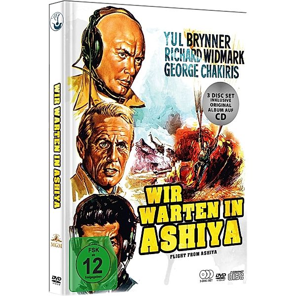 Wir warten in Ashiya Limited Mediabook, Yul Brynner, Richard Widmark